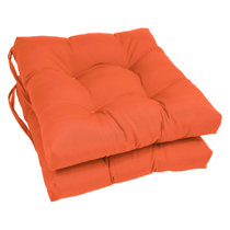 Orange Chair Seat Cushions You ll Love Wayfair